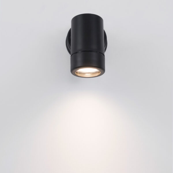 Aplica de perete Limbio 10W, Negru si Policarbonat Nova Luce