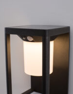 Aplica de perete Loveto 2W 3000K, Negru si Aluminiu Nova Luce