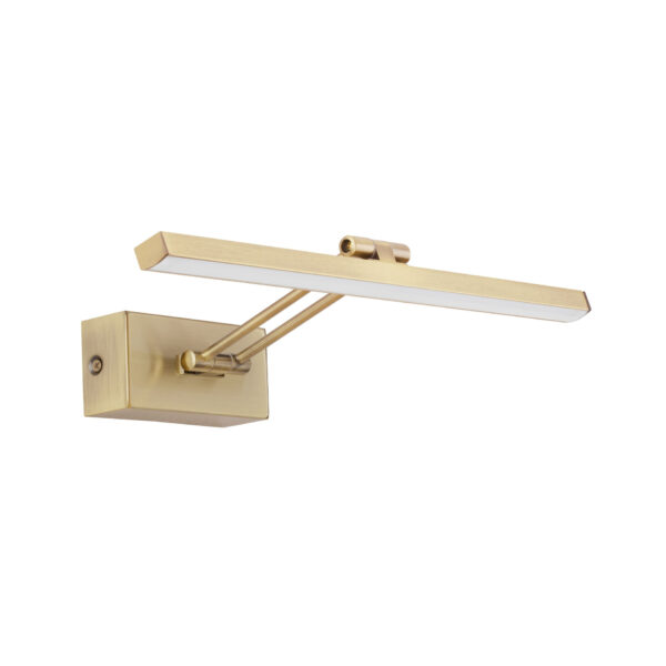 Aplica de perete Marnell 12W 3000K, Alama si Metal, Acrilic Nova Luce