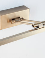 Aplica de perete Marnell 12W 3000K, Alama si Metal, Acrilic Nova Luce