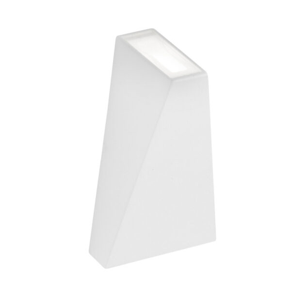 Aplica de perete Miley 7W 3000K, Alb si Aluminiu Nova Luce