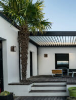 Aplica de perete Misti 9W 3000K, Negru si Aluminiu Nova Luce
