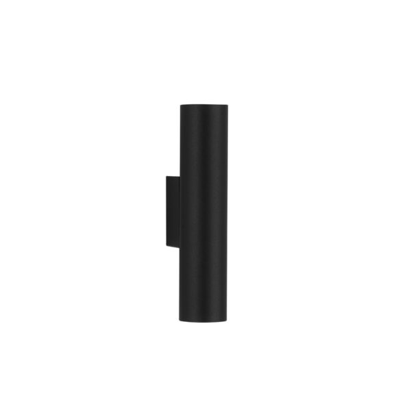 Aplica de perete Mor 20W, Negru si Aluminiu Nova Luce