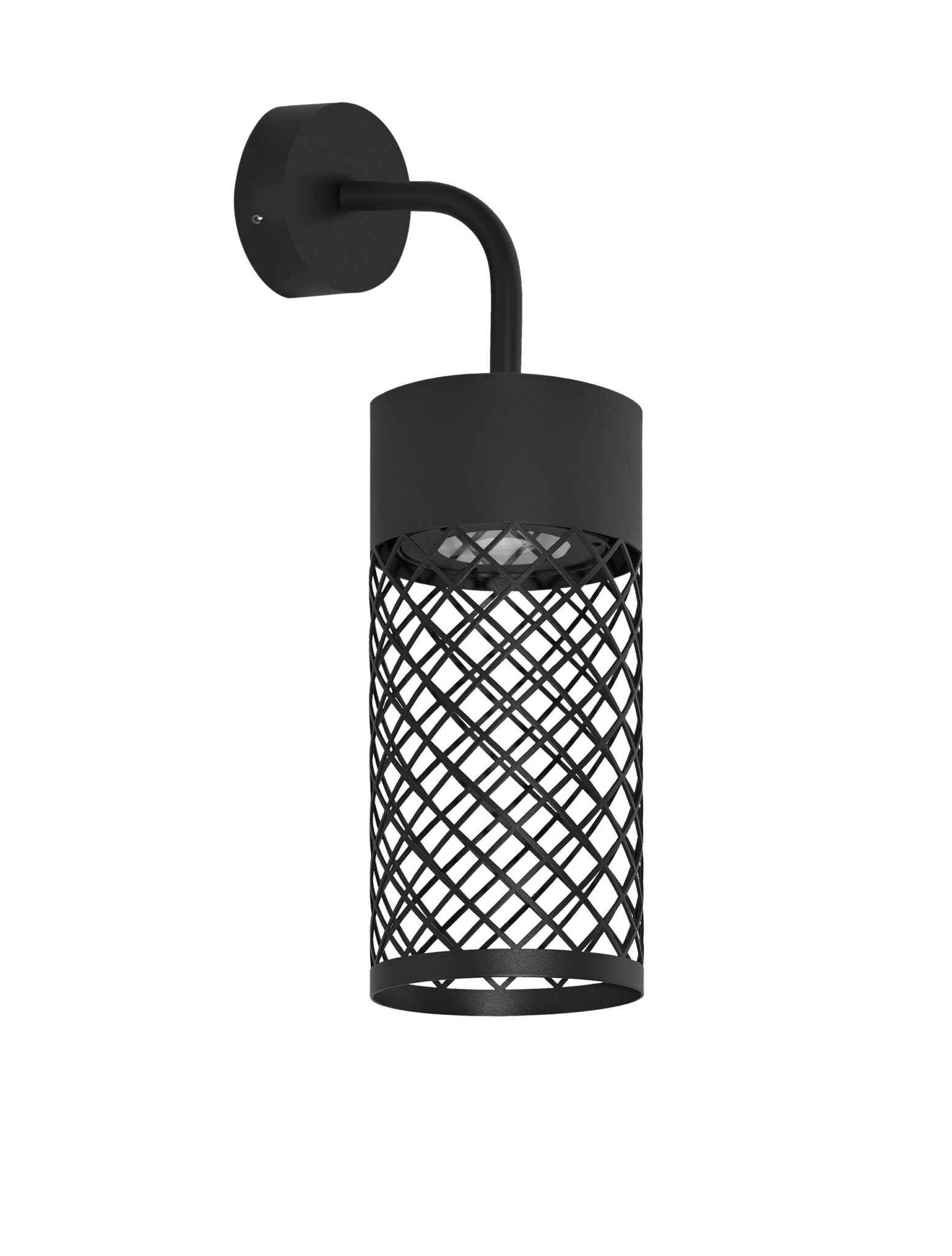 Aplica de perete Motley 9W 3000K, Negru si Aluminiu Nova Luce