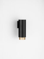 Aplica de perete Nessi 10W, Negru, Auriu si Aluminiu Nova Luce
