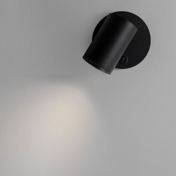 Aplica de perete Net 10W, Negru si Aluminiu Nova Luce