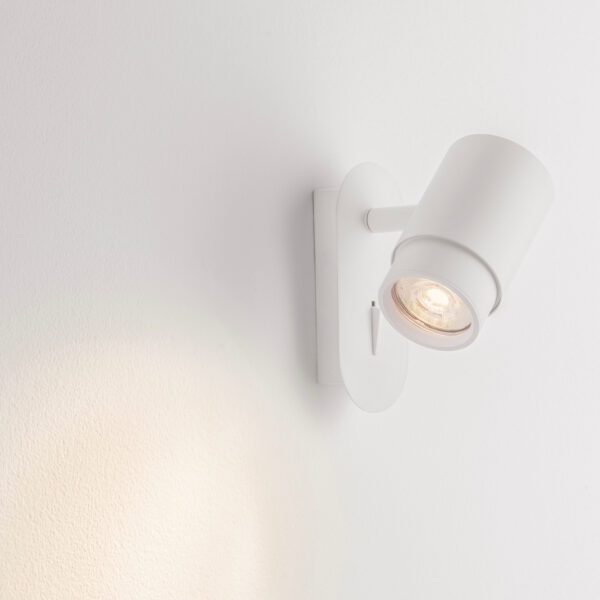 Aplica de perete Nime 10W, Alb si Aluminiu Nova Luce