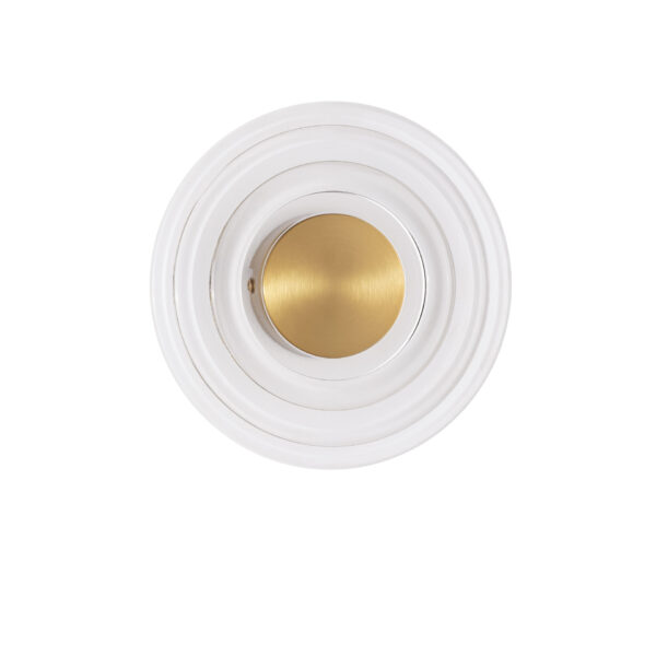 Aplica de perete Onrid 5W 3000K, Auriu si Aluminiu, Acrilic Nova Luce