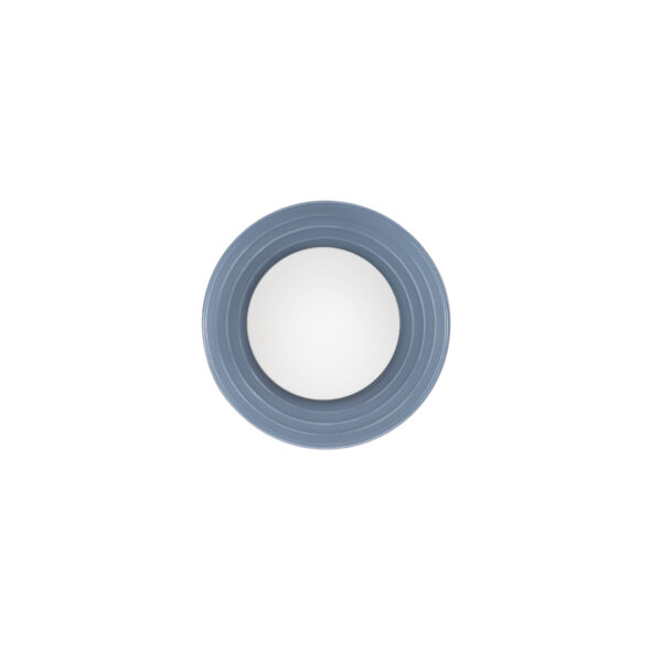 Aplica de perete Orbique 5W, Alb, Albastru si Sticla, Ceramica Nova Luce