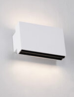 Aplica de perete Oti 10W 3000K, Alb si Aluminiu Nova Luce
