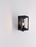 Aplica de perete Pacific 12W, Negru si Aluminiu Nova Luce