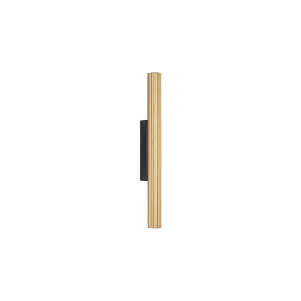 Aplica de perete Paron 11W 3000K, Negru, Auriu si Aluminiu Nova Luce