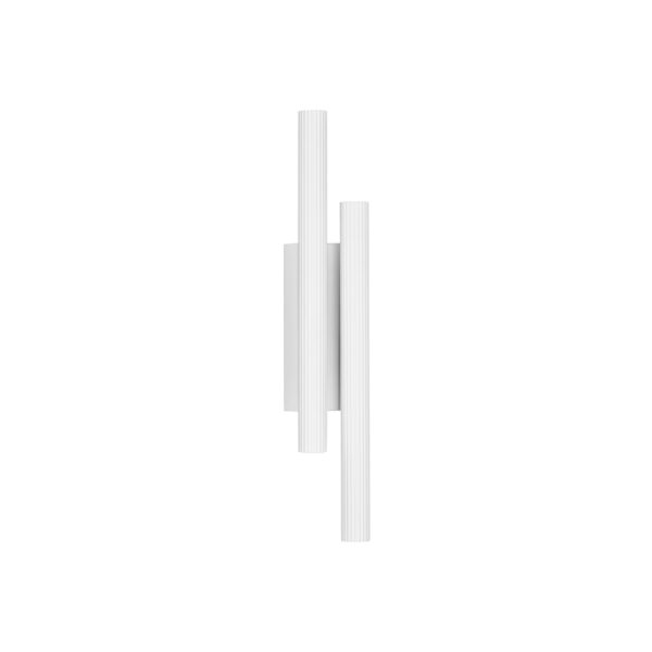 Aplica de perete Paron 15W 3000K, Alb si Aluminiu Nova Luce