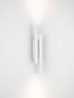 Aplica de perete Paron 15W 3000K, Alb si Aluminiu Nova Luce