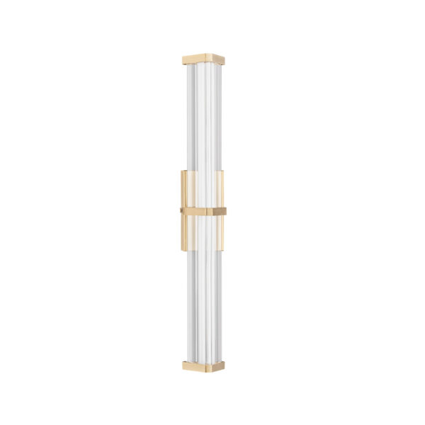 Aplica de perete Pheme 7W 3000K, Auriu si Metal, Acrilic Nova Luce