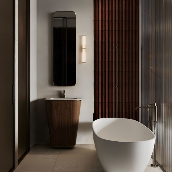 Aplica de perete Pheme 7W 3000K, Auriu si Metal, Acrilic Nova Luce