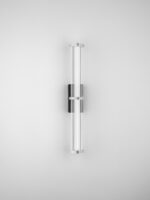 Aplica de perete Pheme 7W 3000K, Nichel si Metal, Acrilic Nova Luce