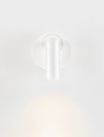 Aplica de perete Pictor 3W 3000K, Alb si Aluminiu Nova Luce