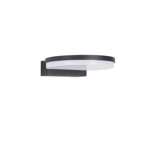 Aplica de perete Posen 10W 3000K, Negru si Aluminiu Nova Luce