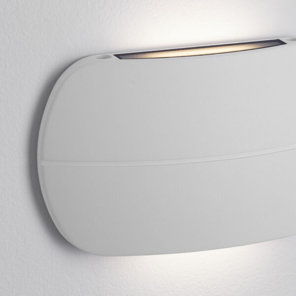 Aplica de perete Prato 10W 3000K, Alb si Aluminiu Nova Luce