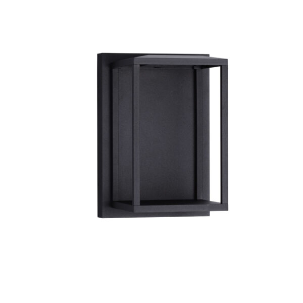 Aplica de perete Prive 17W 3000K, Negru si Aluminiu Nova Luce