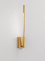 Aplica de perete Raccio 6W 3000K, Auriu si Metal, Acrilic Nova Luce