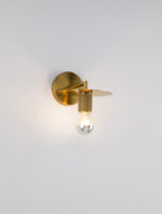 Aplica de perete Royal 12W, Auriu si Metal Nova Luce