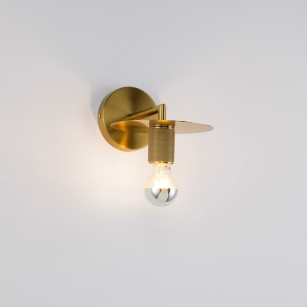 Aplica de perete Royal 12W, Auriu si Metal Nova Luce