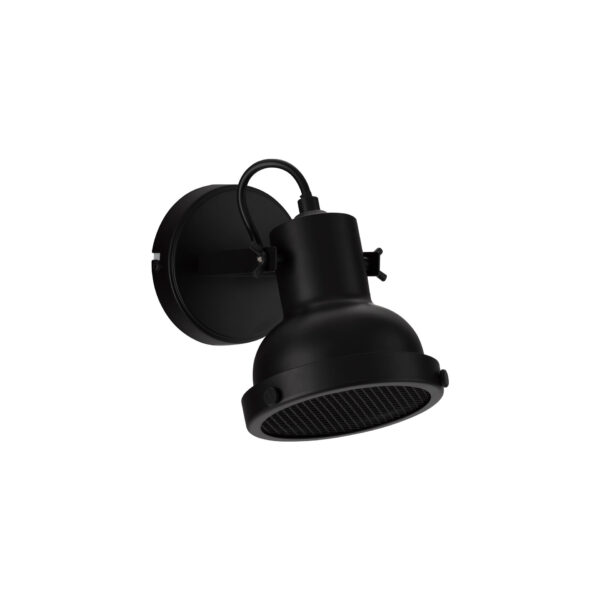Aplica de perete Ruvi 10W, Negru si Metal Nova Luce