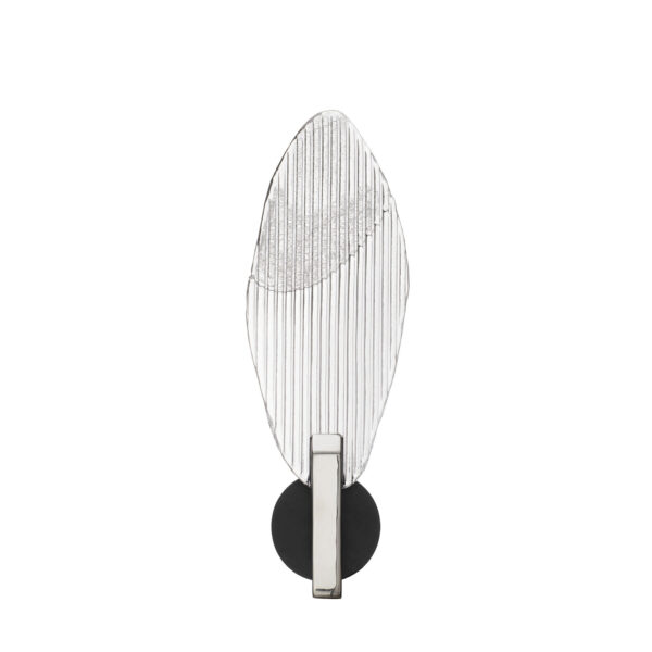 Aplica de perete Seriq 3W 3000K, Crom si Otel, Sticla Nova Luce