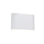 Aplica de perete Soho 10W 3000K, Alb si Aluminiu Nova Luce
