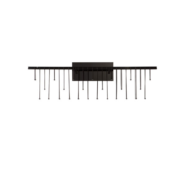 Aplica de perete Stellar 11W 3000K, Negru si Aluminiu Nova Luce