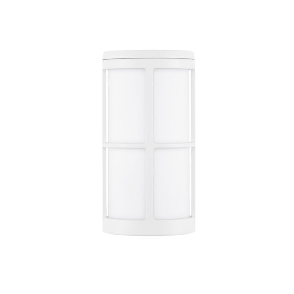 Aplica de perete Stone 12W, Alb si Aluminiu Nova Luce