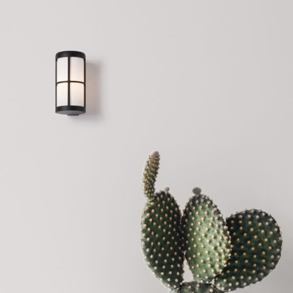 Aplica de perete Stone 12W, Negru si Aluminiu Nova Luce