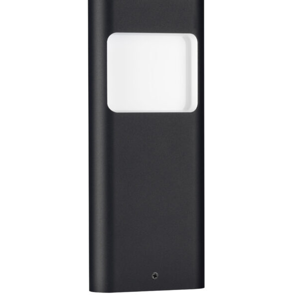 Aplica de perete Tall 4W 3000K, Negru si Aluminiu Nova Luce