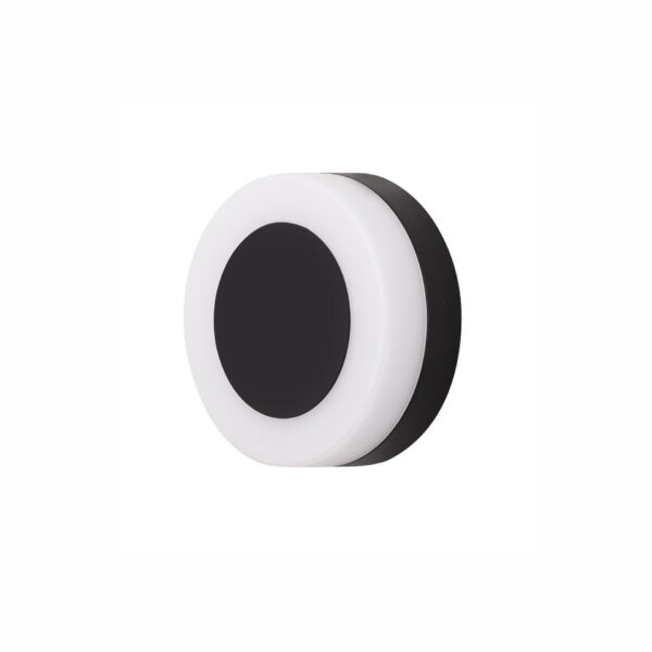 Aplica de perete Tune 9W 3000K, Negru si Aluminiu Nova Luce