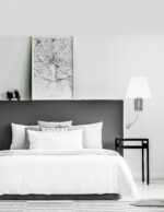 Aplica de perete Valencia 3W 3000K, Alb, Nichel satinat si Aluminiu Nova Luce