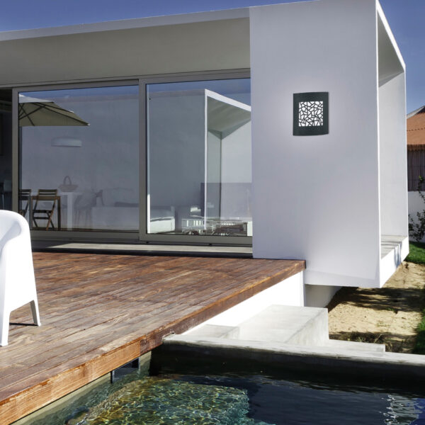 Aplica de perete Zenith 12W, Alb, Gri si Aluminiu Nova Luce