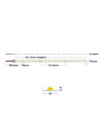 Banda LED Honor 14.4 W 4000K, Aluminiu Nova Luce