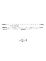 Banda LED Honor High Voltage 9W 2700 K, Aluminiu Nova Luce