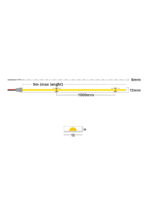 Banda LED Vida High Voltage 8W 3000K, Aluminiu Nova Luce