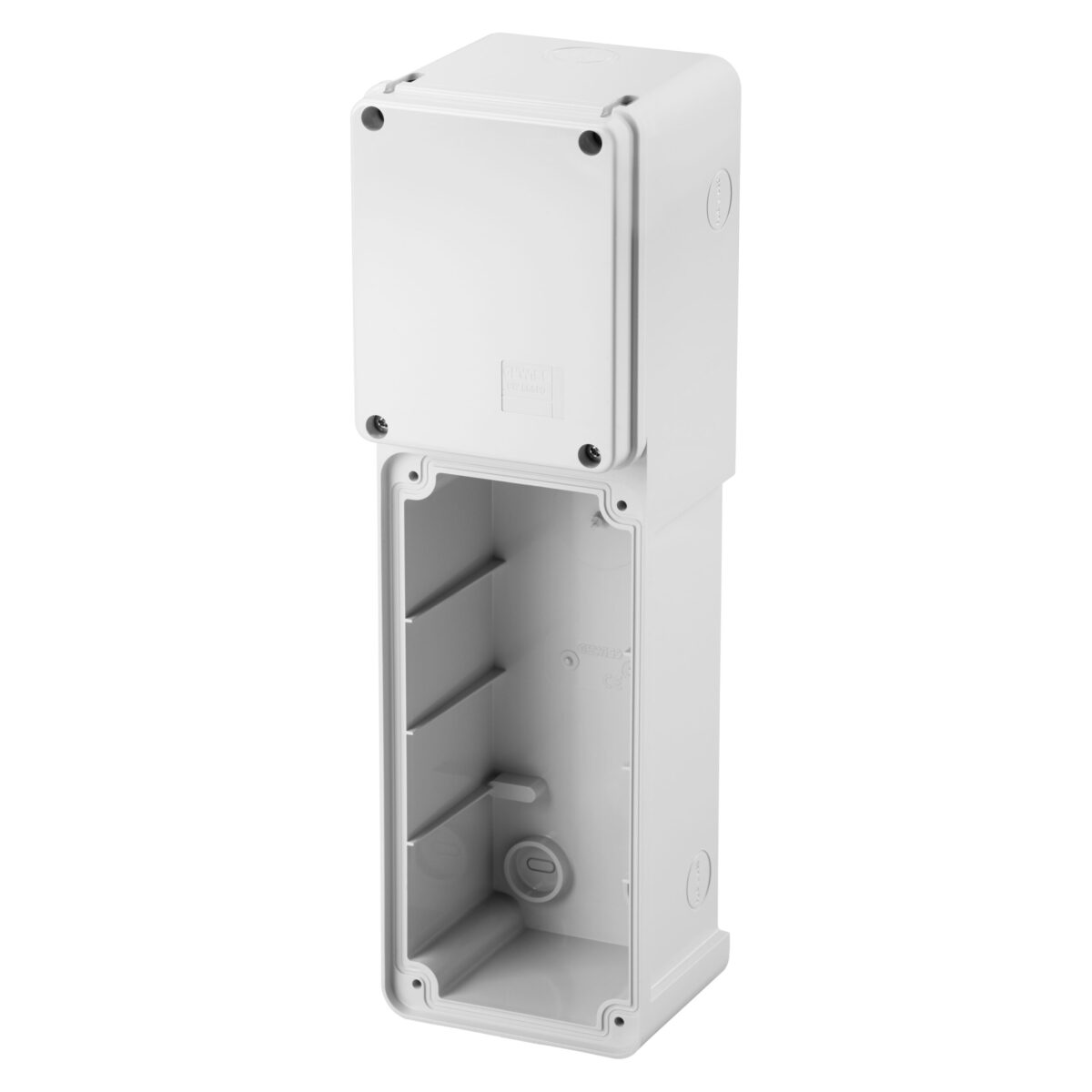 Baza Modulara pentru Montarea Combinatiei de Prize Verticale Fixe – 1 16/32A Sbf – IP55 Baza Modulara pentru Montarea Combinatiei de Prize Verticale Fixe - 1 16/32A Sbf - IP55