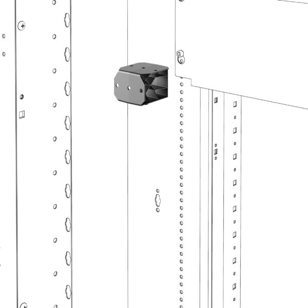 Cablaj Suporturi Verticale Canal - QDX - 8 Bucati