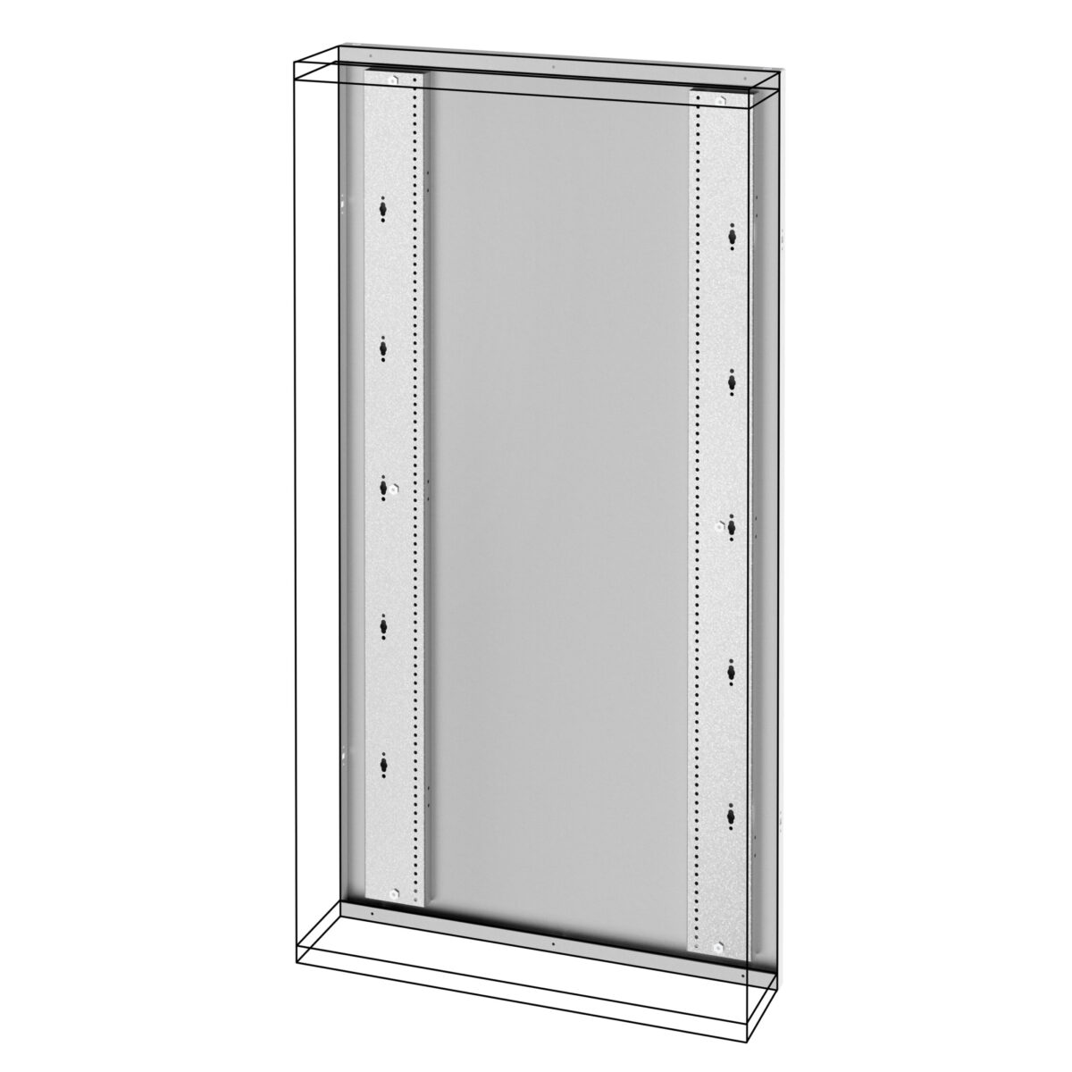 Cadru Posterior - Tablou de Distributie cu Montare pe Perete - QDX 630 L - 850X1200MM