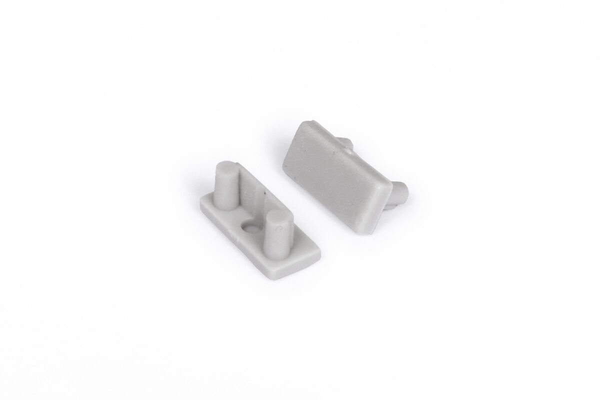 Capac terminal BEGTON12 Gri pentru profil LED TOPMET