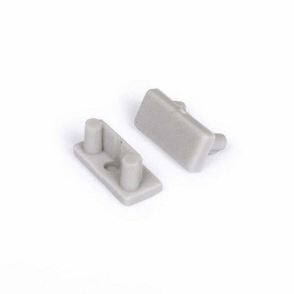 Capac terminal BEGTON12 Gri pentru profil LED TOPMET