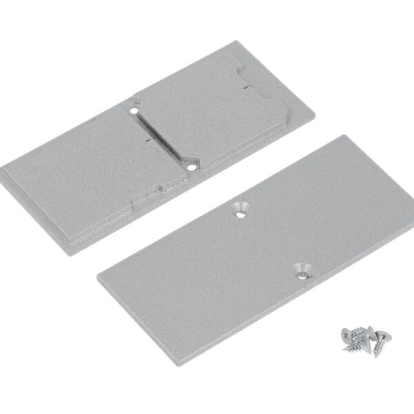 Capac terminal COMBO30-01A-E9 metal Argintiu pentru profil LED TOPMET
