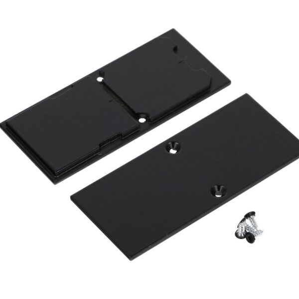 Capac terminal COMBO30-01A-E9 metal Negru pentru profil LED TOPMET