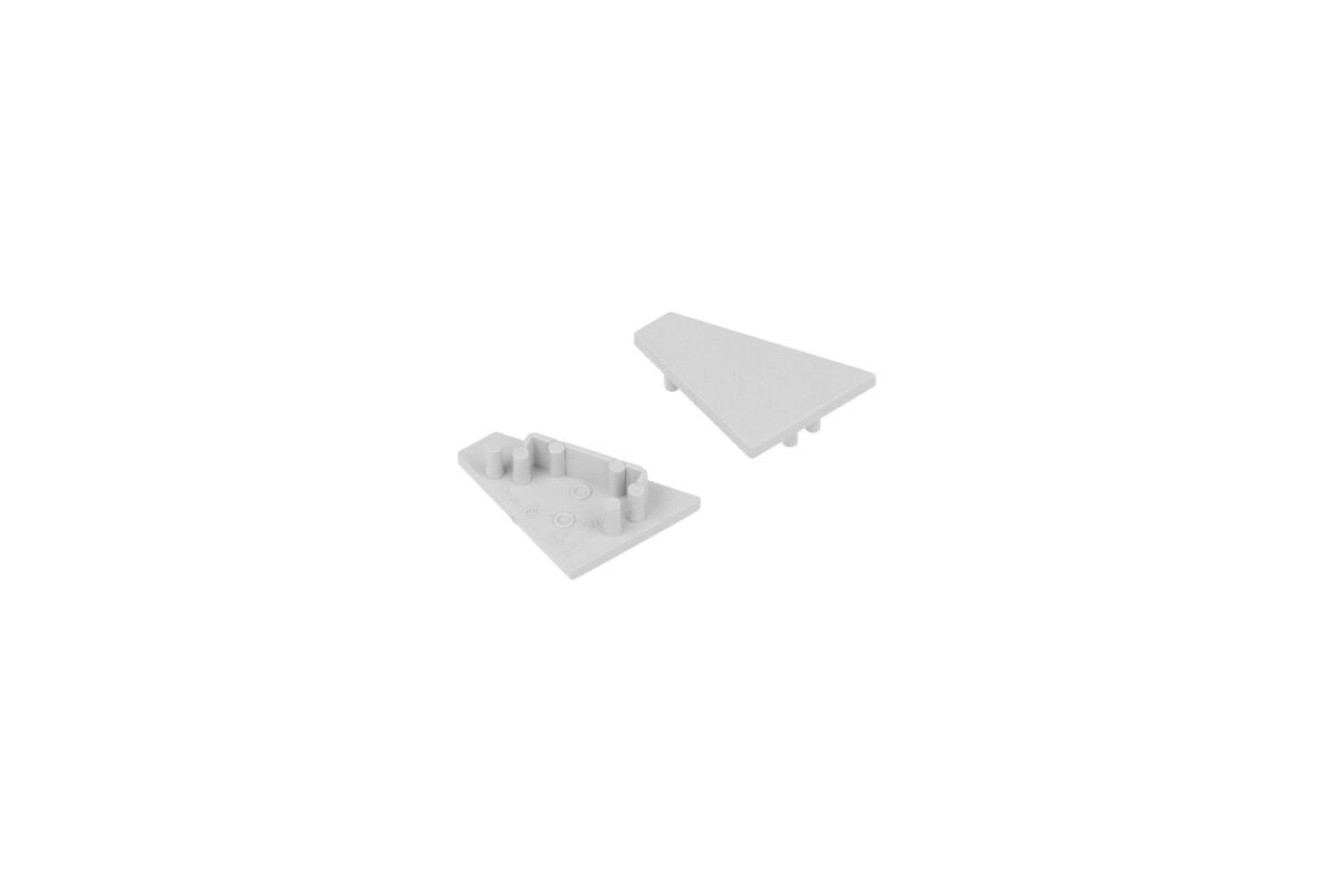 Capac terminal CORNER16.v2 Gri pentru profil LED TOPMET Capac terminal CORNER16.v2 Gri pentru profil LED TOPMET