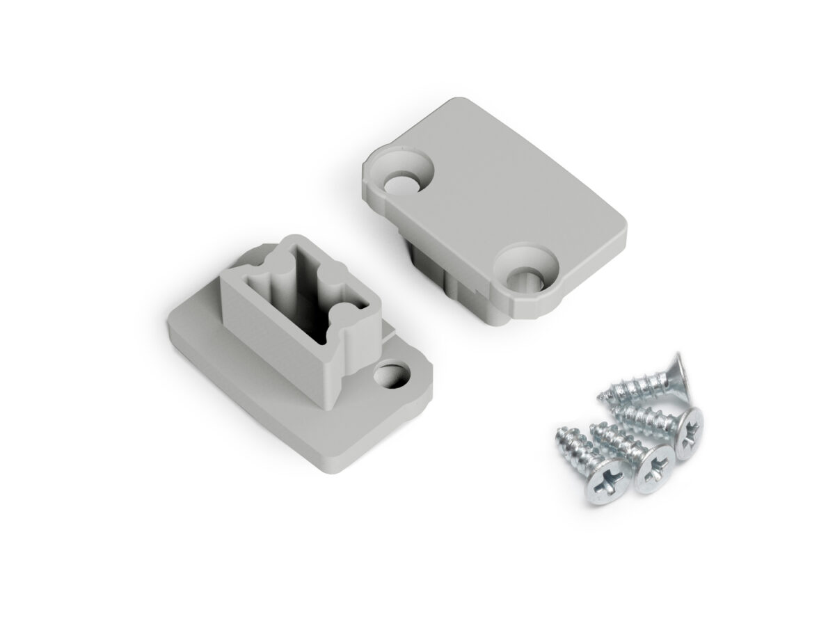 Capac terminal FLOOR8 Gri pentru profil LED TOPMET Capac terminal FLOOR8 Gri pentru profil LED TOPMET